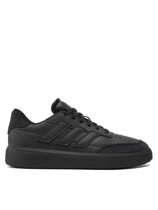 Adidas Courtblock Παιδικά Sneakers Μαύρα - 40
