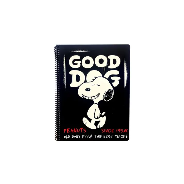 BMU Τετράδιο Peanuts Σπιράλ A4 2θ/70φ: Snoopy (2 σχέδια) Σχέδιο 1
