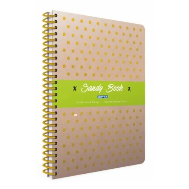 Gipta Τετράδιο Σπιράλ Sandy Α4 5 θέματα (3-67-95) 2