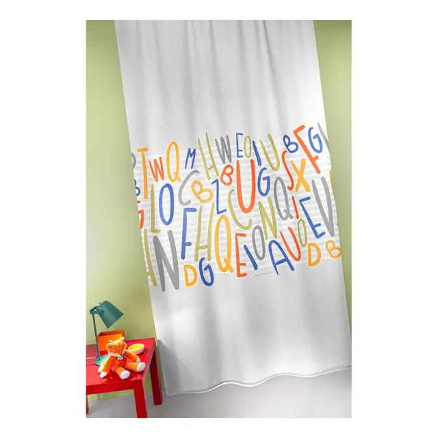 Κουρτίνα Guy Laroche Letters Multi 145x270