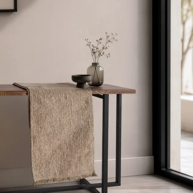 Τραβέρσα Kent 02 Warm Beige TEORAN 45x180cm