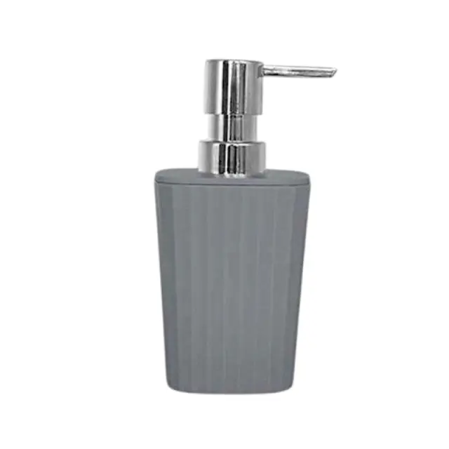 Θήκες κρεμοσάπουνου Dispenser πλαστικές - Σετ 5pcs - Grey - 21601