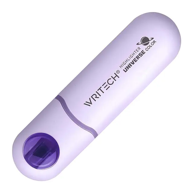 Writech Μαρκαδόρος Υπογράμμισης Πλακέ 1-5.5mm Astronaut Pastel/Vintace Mulberry (WRITECH)