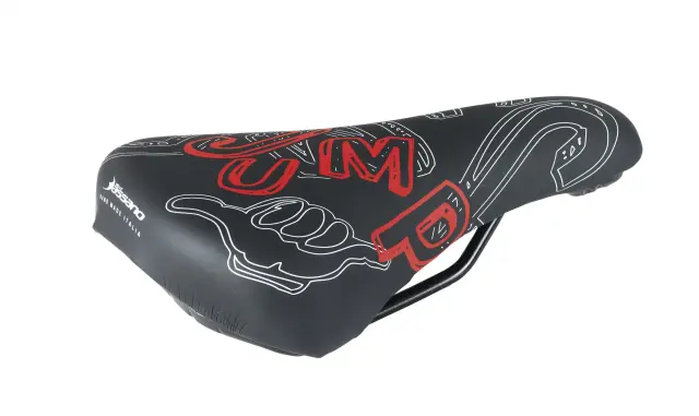 ΣΕΛΛΑ SELLE BASSANO JUMP 018 ΜΕ ΚΟΛΑΡΟ - ΜΑΥΡΟ-ΚΟΚΚΙΝΟ