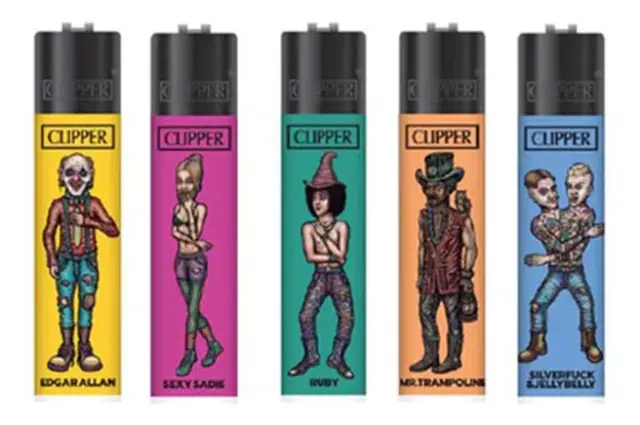 Clipper Αναπτήρας Μεγάλος - Lion Rolling Circus (Συλλεκτικός)