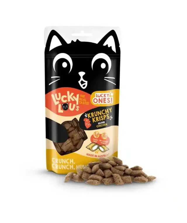 Lucky Lou Lucky Ones Krunchy Krisps Κοτόπουλο 60gr 3