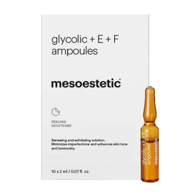 Glycolic + E + F Ampoules 10 x 2ml - Διάλυμα απολέπισης