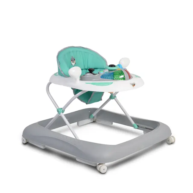 MONI - Baby Walker Sharky turquoise - 3800146243999