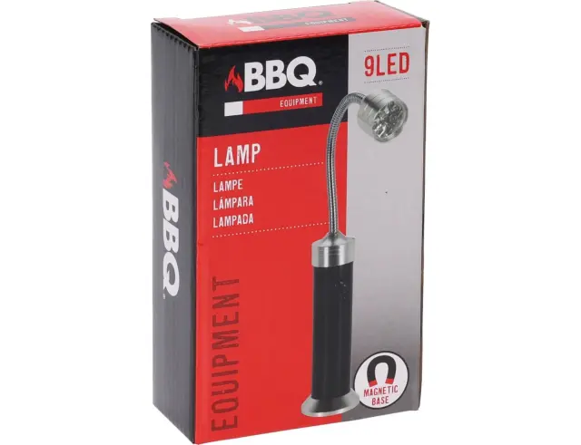 Λάμπα BBQ με 9 LED και διαστάσεις 3.8x25cm C83500900 3
