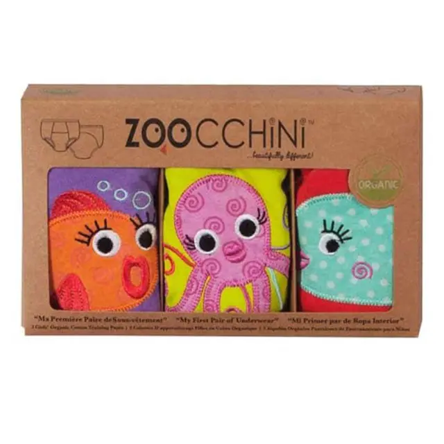 Zoocchini Παιδικό Σετ με πάνες-Βρακάκια πλενόμενα ZOO13002 - 2-3Ε