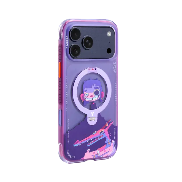 Torras Ostand Q3 Air Gawx Limited, Neon night muse - iPhone 17 Pro Max 2