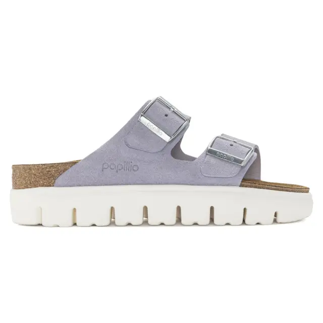 Birkenstock Πέδιλα Γυναικείο δέρμα suede Μωβ BIR/ARIZONA CHUNKY 1023499 PURPLE