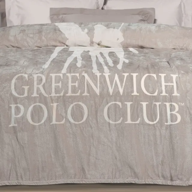 Κουβέρτα χειμωνιάτικη Υπέρδιπλη 220x240 Taupe 3490 Greenwich Polo Club 2