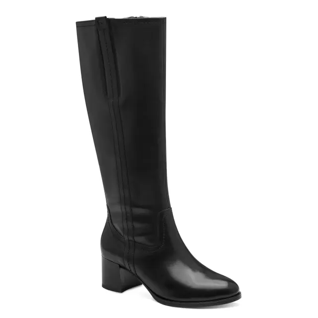 Γυναικείες Ανατομικές Δερμάτινες Μπότες Tamaris Comfort 8-85504-43 001 Μαύρο Μαύρο - 36 2