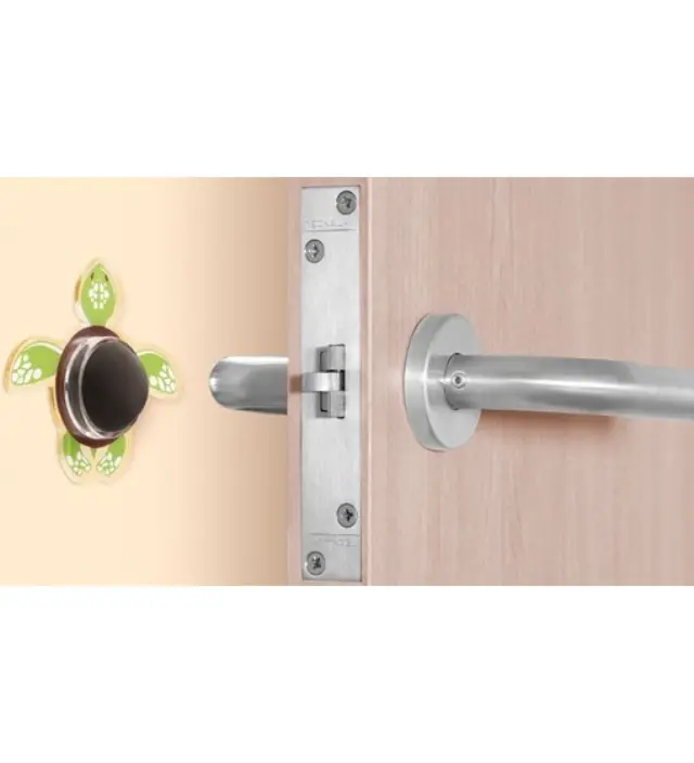 ΣΤΟΠ ΠΟΡΤΑΣ ΤΟΙΧΟΥ ΑΥΤΟΚΟΛΛΗΤΟ INOFIX 2464 77x67x18MM ΣΕ ΣΧΗΜΑ ΧΕΛΩΝΑΚΙ 2