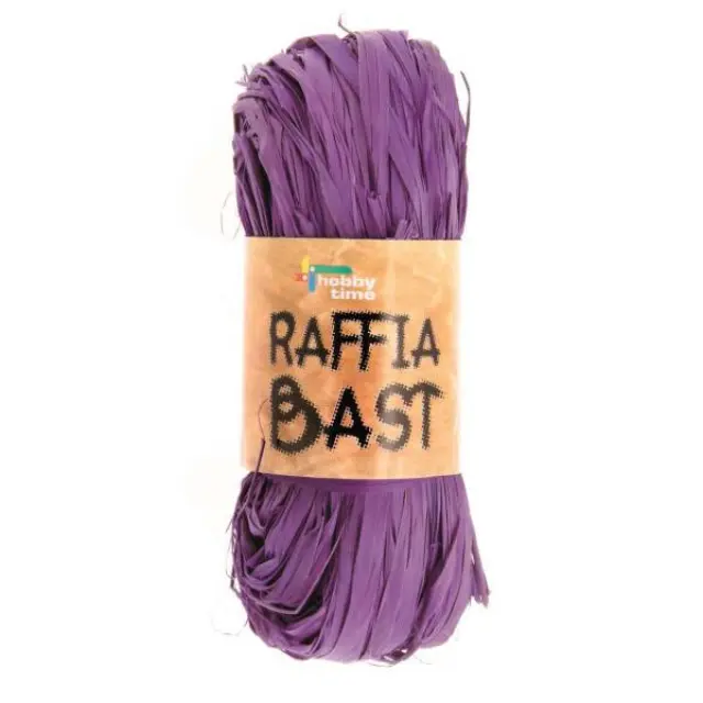 Glorex Raffia Χόρτο Χειροτεχνίας - 007 Lavender - 50gr