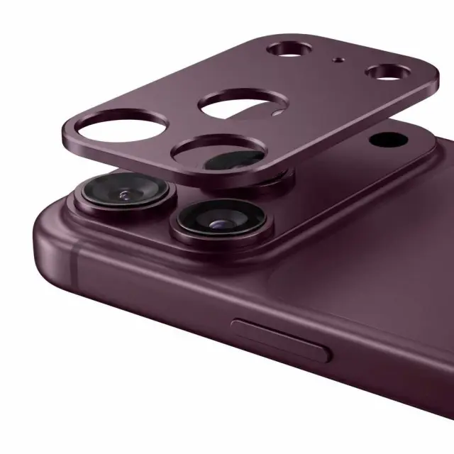 Tech-protect Camalloy Fit+ iPhone 18 Pro Burgundy 3
