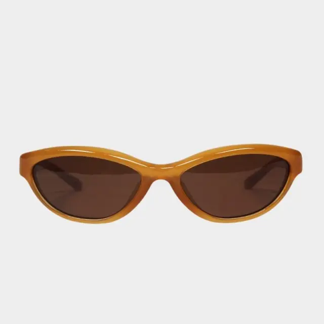 Γυαλιά Ηλίου Jacquemus 134 Curvo JAC134C7SUN Καφέ - 56