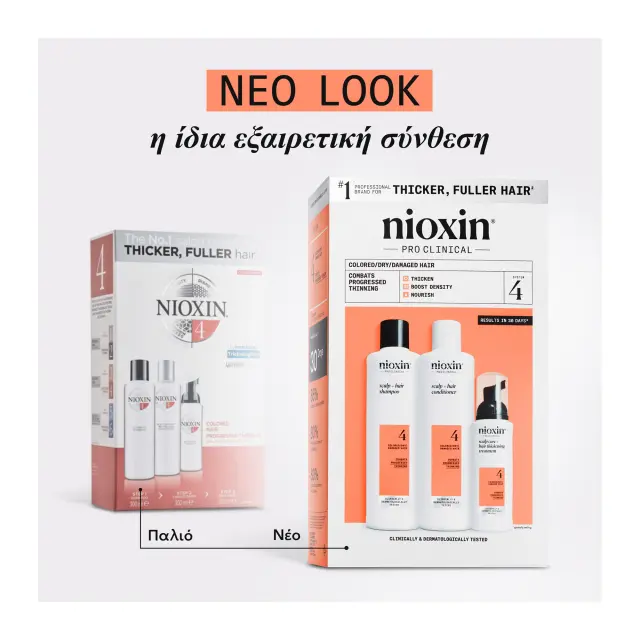 Nioxin Pro Clinical Kit No4 150+150+40ml