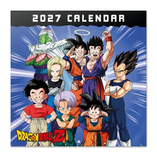 HMEΡΟΛΟΓΙΟ ΤΟΙΧΟΥ DRAGON BALL 2027 30X30 CALENDAR CP27036