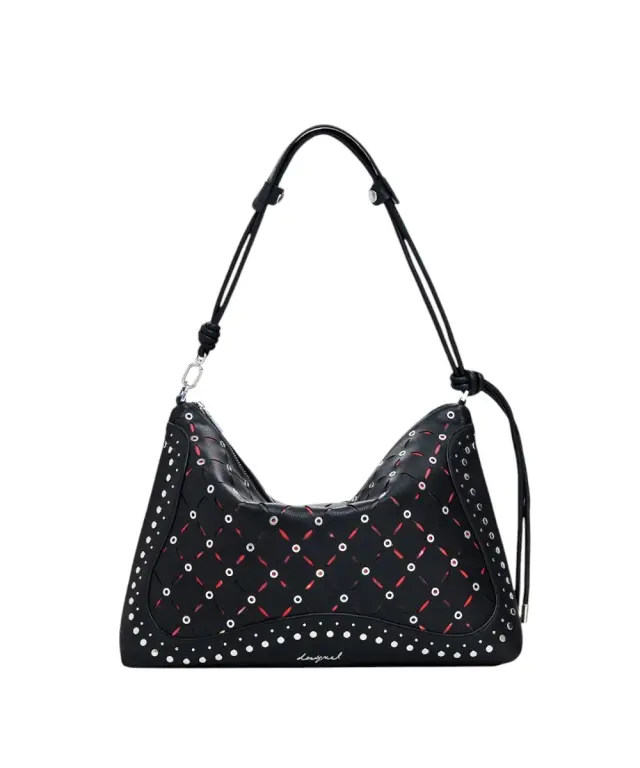 Desigual - Γυναικεία Τσάντα 'Ωμου Yankee Leiria Mini 25WAXP37-2000 Μαύρο