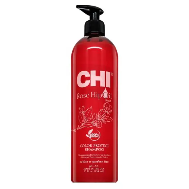 CHI Rose Hip Oil Color Nurture Protecting Shampoo protective shampoo for coloured hair 739 ml