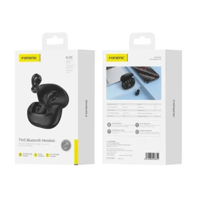 FONENG wireless earphones BL155 Black