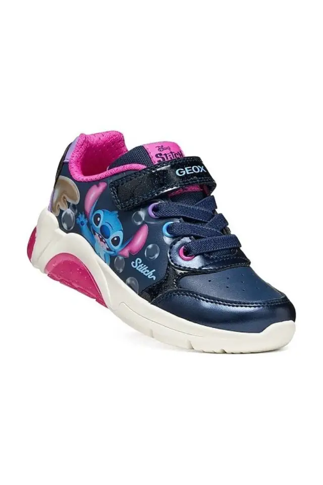 Παιδικό Παπούτσι για Κορίτσι Geox J Fadinlight Girl x Lilo & Stitch (Μεγέθη 24-33) ΜΠΛΕ 3