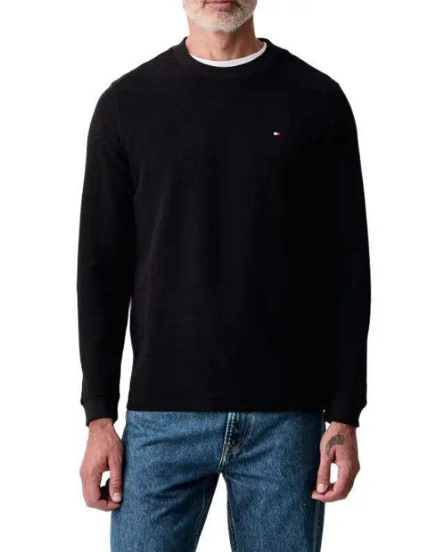 Tommy Hilfiger ανδρικό πλεκτό πουλόβερ MW0MW34251-1