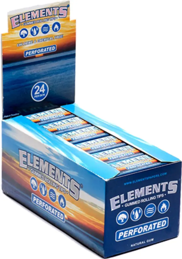Elements Tips Gummed Τζιβάνα - Σπαστή με Κόλλα 24τεμ.