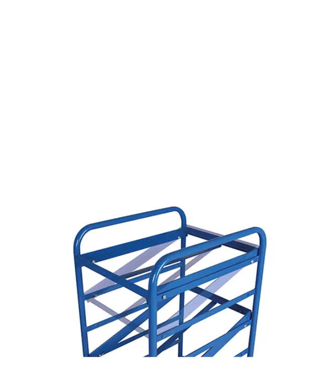 Variofit sw-610.102 Τρόλεϊ Μεταφοράς 3 Επιπέδων με Κουτιά + Επικλινή Ράφια για Φορτίο Βάρους ως 200kg 2