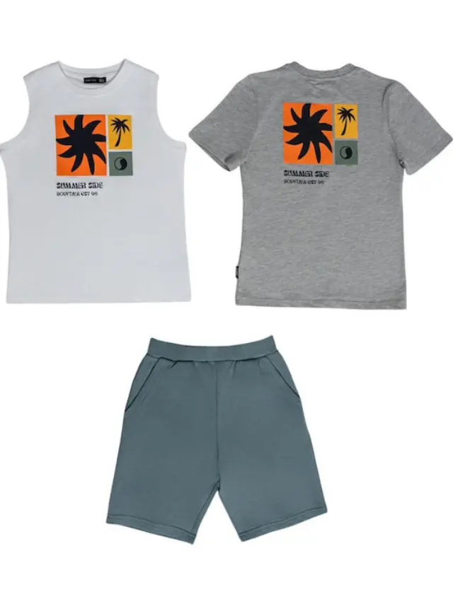 BodyTalk Boy's Set White 1261-755099