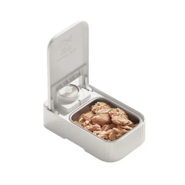 CATOIKOS AUTOMATIC FEEDER 2PCS (2 τεμάχια) w STAIN.STEEL BOWL+ ICE PACK, MATERIAL ABS