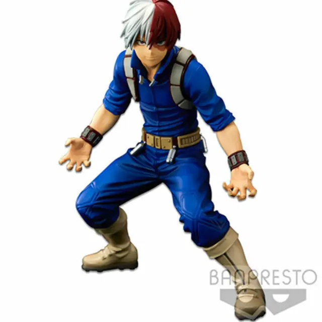 Banpresto My Hero Academia World Figure Colosseum Modeling Academy Super Master Stars Piece The Shoto Todoroki［The Brush］ (18226)