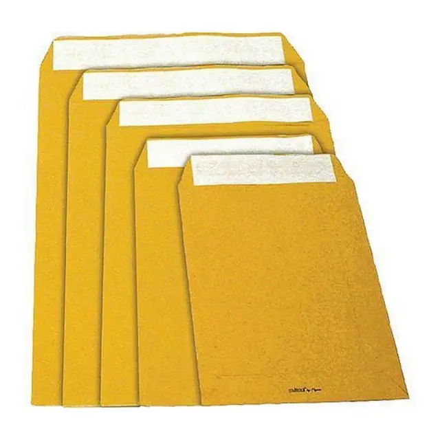 Φάκελος Σακούλα 23x33cm Μπεζ με Αυτοκόλλητο 50 τεμάχια