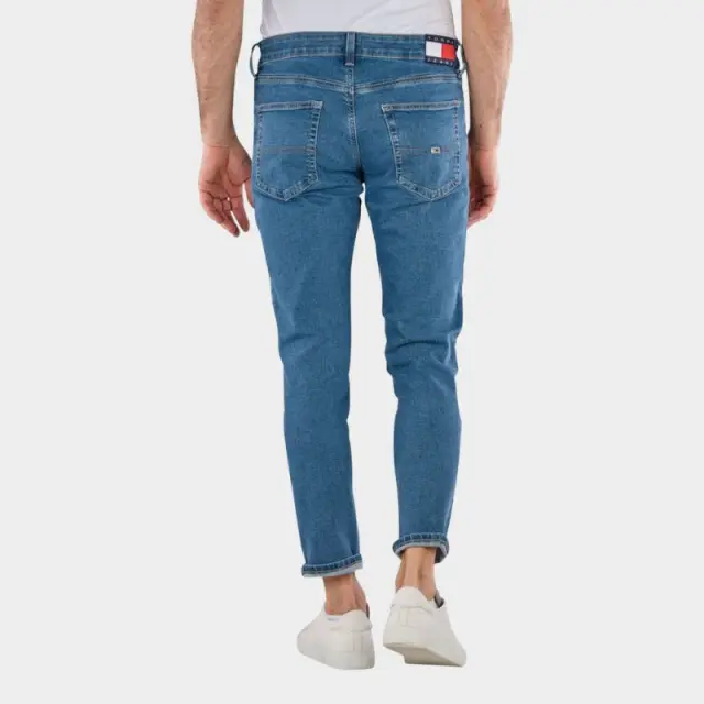 Tommy Hilfiger - Ανδρικό Jean Austin Slim Fit DM0DM21134-1A5 Μπλε - W31 L32 3