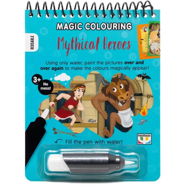 Magic colouring: Mythical Heroes (Ψυχογιός)