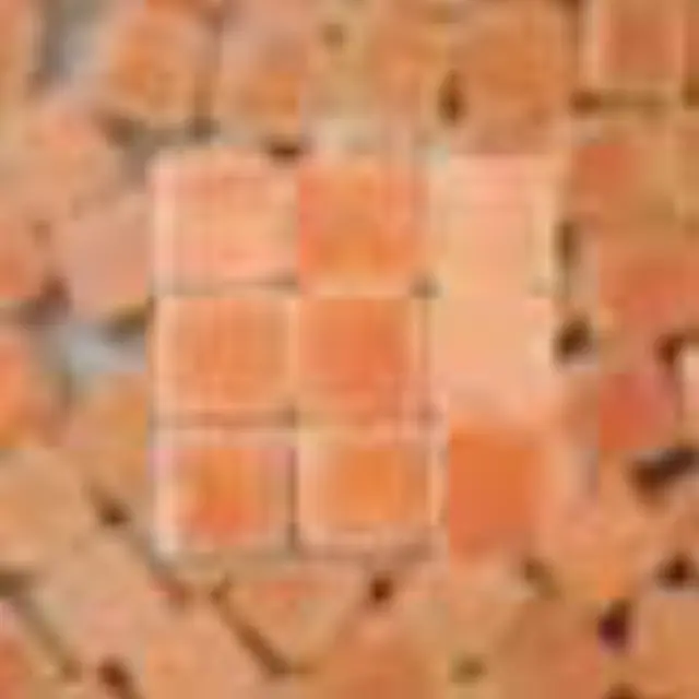 Mini Κεραμική Ψηφίδα 5x5x3mm, Pastel Orange, WR03 ~10gr ~100τεμ