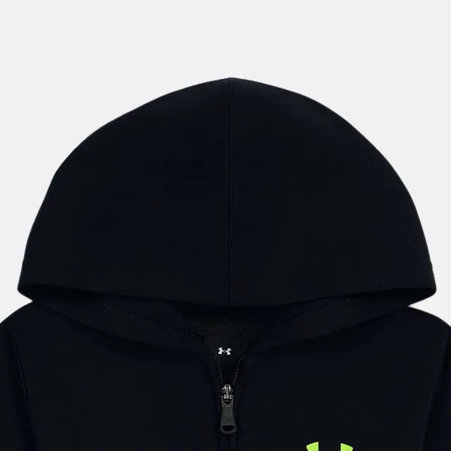 Under Armour Boy's Taping Full-Zip Hoodie Set Μαύρο UAFJI92E-001 (Under Armour) 2