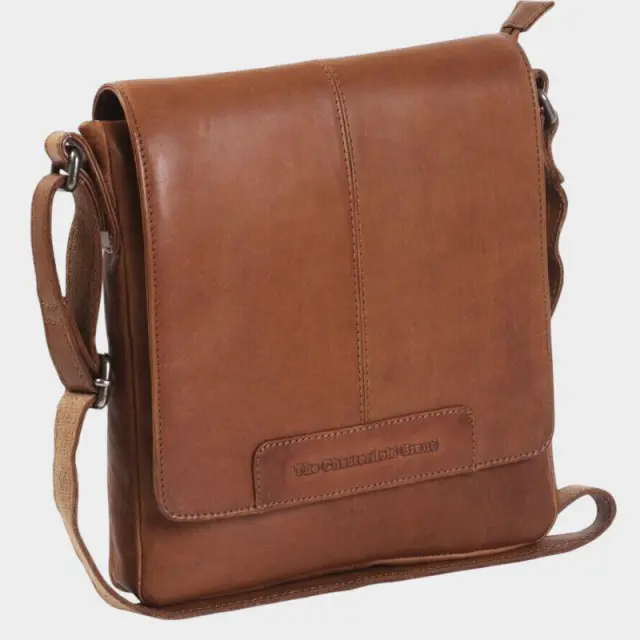 Δερμάτινη Τσάντα Χιαστί Chesterfield C48.062131 Ταμπά - ONESIZE