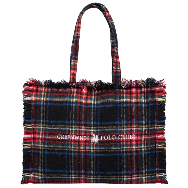 GREENWICH POLO CLUB ΡΙΧΤΑΡΙ 130X170 ΜΕ ΤΣΑΝΤΑ ΜΕΓΑΛΗ ESSENTIAL 2535 BLUE 2