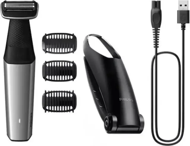 Philips BG5021/15 Ξυριστική Μηχανή Σώματος Επαναφορτιζόμενη