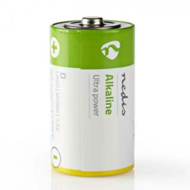 Αλκαλικές μπαταρίες LR20 D, 1.5V, σε blister 2 τεμαχίων. 2
