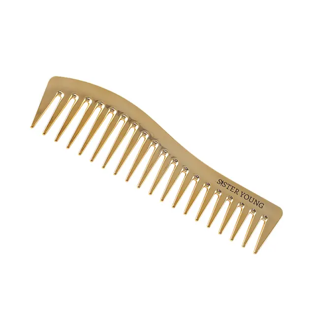 Sister Young Zuri Gold Luxury Hair Comb