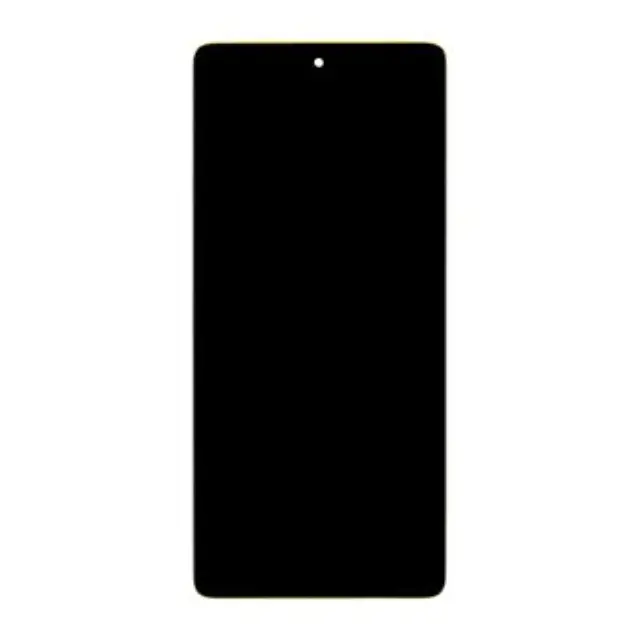 Motorola G85 LCD Display + Touch Unit + Front Cover Olive Green (Service Pack)