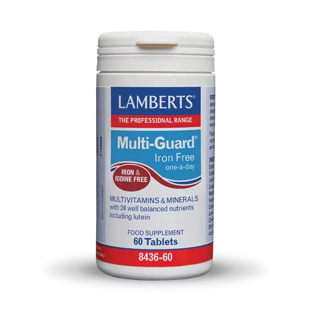 LAMBERTS Multi-Guard Iron Free 60 Ταμπλέτες