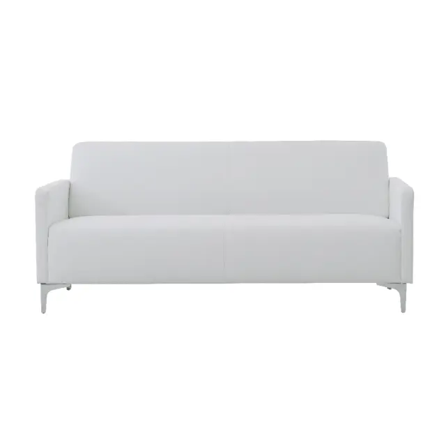 Καναπές Διθέσιος STYLE PU Άσπρο 112x71x72cm