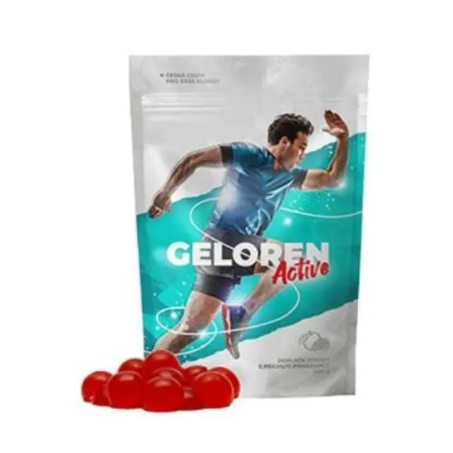 GELOREN Active Orange - gummies for humans for joints with collagen and vitamin c - 90 pcs