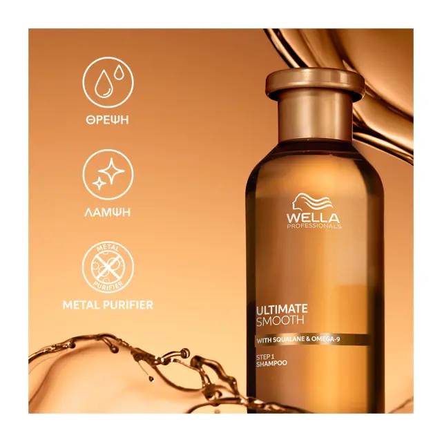 Wella Professionals Ultimate Smooth Shampoo 250ml 2