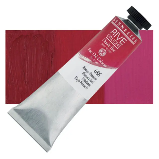 Sennelier Λάδι Rive Gauche 686 Primary Red - 40ml